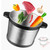 XJPWZER Electric Food Chopper,2 Speed Kitchen Meat Grinder Mincer for Fruit Cheese Nuts,6L Large Capacity, for Baby, Onion,Vegetables