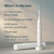 Philips Sonicare 6500 Rechargeable Electric Toothbrush, 2 Brush Head, White