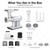 Electric Meat Grinder 1200W Peak Pure Copper Motor