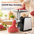 3200W Max Electric Meat Grinder with Sausage Tubes,Blades&Kubbe Kit(Black)