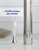 Supersmile Zina45 Deluxe Sonic Pulse Toothbrush, Silver, Rechargeable
