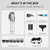 BaBylissPRO Hair Clippers for Men, All-Metal Design, 3-hr Runtime, Silver