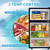3.2 Cu.Ft Mini Fridge with Freezer, 2-Door Compact Refrigerator