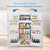 4.5 Cu.Ft Mini Fridge With Freezer for Bedroom Office, White