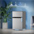 3.1 Cu.Ft Mini Fridge with Freezer for Bedroom Office, Silver