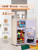 Tidyard 3.5 Cu.Ft Mini Fridge with Freezer, 2 Door Compact Refrigerator Adjustable Thermostat Glass Shelves for Dorm Office Bedroom Apartment Bar