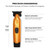 Cocco Hyper Veloce Pro Trimmer, Digital Gap Graphene Blade (Orange)