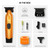 Cocco Hyper Veloce Pro Trimmer, Digital Gap Graphene Blade (Orange)