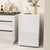 Calivox 4.5 Cu.Ft Mini Fridge, Single Door Refrigerator With Freezer, White