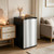 ZHYBKNLEZ Mini Refrigerator 3.2 Cu.Ft with Freezer, Stainless Steel