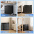 Electactic 1.6 Cu.ft Mini Fridge, Compact Refrigerator, Single Reversible Door, Ultra Quiet, Energy Efficient for Office, Dorm, Bedroom, Apartment, Black