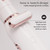 T3 Switch Kit Classic Trio Professional Interchangeable Curling Iron with 3 Ceramic Clip Barrels for Curling and Waving, 9 Adjustable Heat Settings & Ion Generator