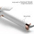 T3 Curl ID 1.25 Inch Smart Curling Iron - Rapid HeatIQ® + HeatID Technology - 9 Precise Heat Settings – CeraGloss™ Ceramic Barrel - Ion Generator - Shiny Smooth Curls that Last