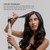 T3 AIRE 360 Multi-Styler & Blowout System, Hair Dryer Brush, Oval Round Brush Air Styler Auto-Curler with Korean CeraGloss Ceramic, Cool Shot, Dual Voltage Travel Hair Tool for Women