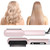VCDUXMQLK Hair Straightener Professional Straight Styler Curling Iron Curler Comb Straightening Brush