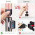 UMKLSW Electric 5 in 1 Hair Waver Pear Flower ConeRoller Curling Wand Professional Curler Iron Ceramic Styling Tool