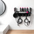 Dyson Airwrap Holder Wall Mount, 2in1 Dyson Airwrap Organizer and Dyson Hair Dryer Holder, Dyson Hair Dryer Stand Compatible with Dyson Airwrap Styler & Supersonic Nural Black BANJEKT