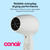 Conair Wall Mount Hair Dryer, Built-In LED Night Light, 1600W, White
