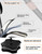 Blow Dryer Stand Hands Free with Universal Hair Dryer Holder, Stable Heavy Duty Base, Adjustable Height 25" to 69", Free Hands to Do Other Things