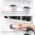 Affogato Wall Mount Holder Compatible with All Dyson Airwrap Styler Accessories, Upgraded Acrylic 6 Holes Storage Organizer Rack for Bathroom