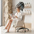 Nova Microdermabrasion Professional Hooded Floor Hair Dryer Adjustable Bonnet Hair Dryer Stand Up with Timer and Rolling Wheels for Beauty Spa Home Salon Equipment (Black)