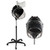 TASALON Professional Hooded Bonnet Hair Dryer Stand, Rolling Wheels & Timer
