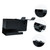 Hair Dryer Holder Stand,Hair Dryer and Straightener Holder,1 Set Hair Dryer Rack Beauty Hair Appliance Holder Hair Blower Organizer Hair Tool Organizer Hair Curler Organizer Blow Dryer for Curly Hair