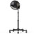 TASALON Ionic Portable Standing Hooded Hair Dryer, Black