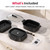 SUNVIVIPRO 6.5QT Programmable Multi‑Cooker with Steamer & 8 Preset Modes