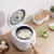 FJIESGKQ Multifunctional Electric Rice Cooker Mini Multicooker 1.2L Smart Pot Lunch Box Timing Food Warmer(black-JoJo's Bizarre Adventure1)