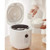 FJIESGKQ 1.2L Rice Cooker Mini Electric Smart Multicooker Non-stick pan Supports Appointment Timing with LCD Display