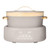 Wonderful 8-Quart 10-in-1 Multi-Cooker with Bamboo Steamer Insert, 7 Preset Functions, Ceramic Nonstick, Oven Safe to 500F (Porcini Taupe)