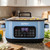 Royalcraft 12-in-1 Digital Programmable Slow Cooker, 6.5 QT Large Multicooker, Multi-Cooker with Timer, Temp Control, Blue