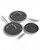 MOVECOM Non Stick Frying Pans Set, Hybrid Stainless Steel Pan 8/10/11"