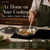 IUDER Titanium Pans for Cooking, 10" Frying Pan with Lid, Coating Free