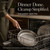 IUDER Titanium Pans for Cooking, 10" Frying Pan with Lid, Coating Free
