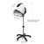Salon Professional Stand up Hooded Hair Dryer,Bonnet Dryer for Home(White)
