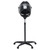 BarberPub 1300W Stand Hooded Hair Dryer, Height Adjustable, Black VHD08