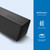 Philips B5306 2.1 Channel Soundbar with Wireless Subwoofer - Bluetooth, HDMI ARC, Roku TV Ready, 40W Max Power, Black