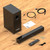 TV Sound Bar Subwoofer Bluetooth, Home Theater Sound Bar System, TV Speakers Sounds Bars Subwoofer, Hdmi(ARC) OPT COAX AUX USB 2.1ch Home Audio TVs/PC/Projector Treble Bass 3 Modes Remote, Black