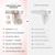 ELLA BELLA® Ionic Hair Dryer with Diffuser - Negative Ion Blow Dryer, Quiet