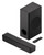 PHEANOO 2.1 Compact Sound Bars for TV with Subwoofer, HDMI ARC/Bluetooth 5.0/Optical/AUX/RCA Connection, Remote Control, Adjustable Bass, Wall Mountable – P15, 140W, 16 inch, Black