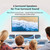 CASA SUNI 5.1 ch Sound Bar for Smart TV, 320W Soundbar with Wireless Subwoofer & Wired Surround Speakers, Bluetooth 5.3, Clear Dialogue, HDMI-ARC, Easy Setup for Home Theater, Movies, Gaming