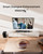 ULTIMEA Skywave F30 Boom TV Sound Bar with 3.1.2 Channel Dolby Atmos, Surround Sound System Featuring a 6.5-Inch Subwoofer, Home Theater Soundbar for Smart TVs, HDMI eARC and Bluetooth 5.4