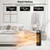 JIBUFI 17 Inches Space Heaters for Indoor Use, 1500W Electric Heaters
