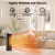 JIBUFI 17 Inches Space Heaters for Indoor Use, 1500W Electric Heaters