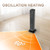 Space Heater for Large Room,30 Inch Tower Heater with AUTO-Oscillation