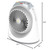 Vornadobaby Tempa Nursery Space Heater, Electric Space Heater for Baby with Locking Controls, Tipover Protection, Safety Shutoff, Hidden Cord Storage, Adjustable Thermostat