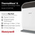 Honeywell ThermaWave 6 Ceramic Technology Space Heater, White