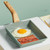 GRSJKRI Non Stick Green Frying Pan Japanese Tamagoyaki Omelettes Aluminum Alloy Egg Pancake Maker Kitchen Cookware